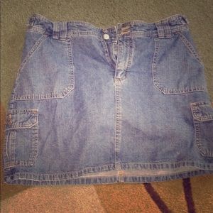 Denim skirt